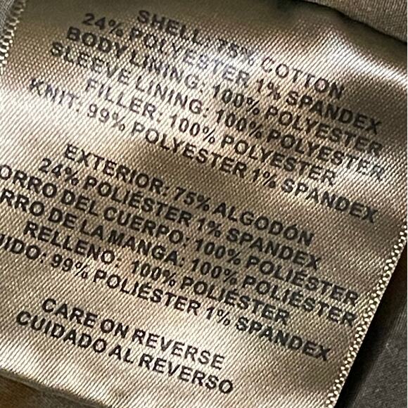 Levi's Mens Quilted Four Pocket Canvas Jacket size XL - Picture 11 of 14